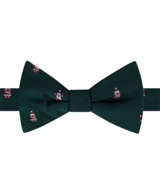 Tommy Hilfiger - Men's Santa Conversational To-Tie Silk Bow Tie