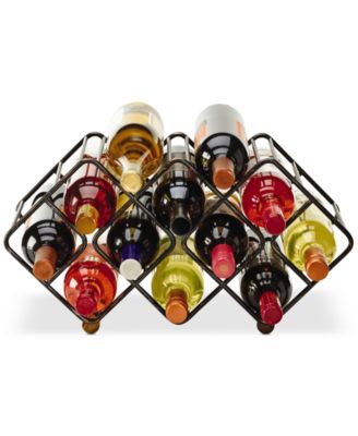 Gourmet Basics By 12 Bottle Stackable Wine Rack 