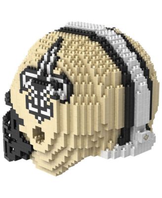 Casque Puzzle 3D New Orleans Saints (NFL) - FOCO - Casse-tête Pour Garçon - 12" X 9" X 7"