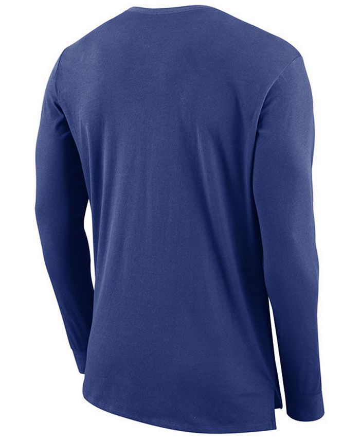 Nike Men's Chicago Cubs Drop Tail Long Sleeve T-Shirt & Reviews ...