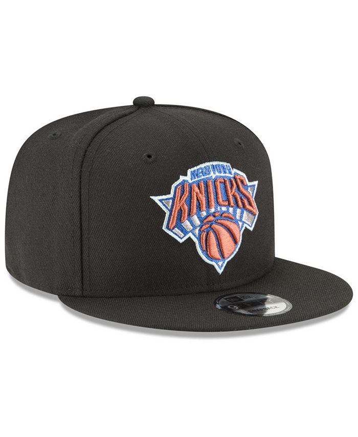 New Era New York Knicks Team Metallic 9FIFTY Snapback Cap - Macy's