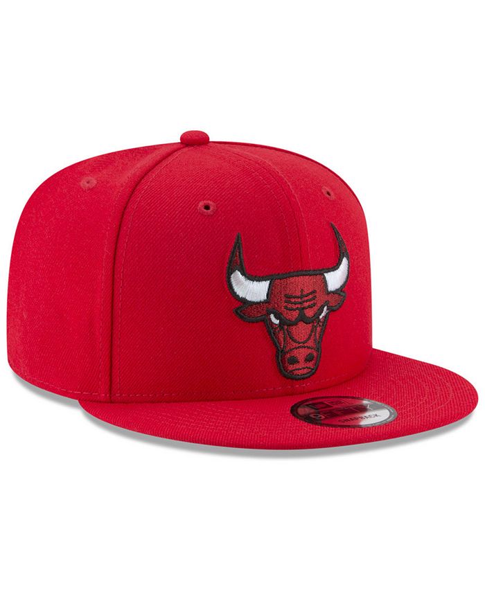 New Era Chicago Bulls Team Metallic 9FIFTY Snapback Cap - Macy's