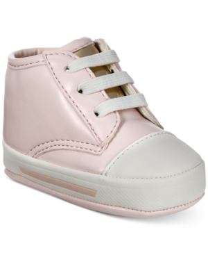 First Impressions Baby Girls Pink Sneakers Created for Macy's