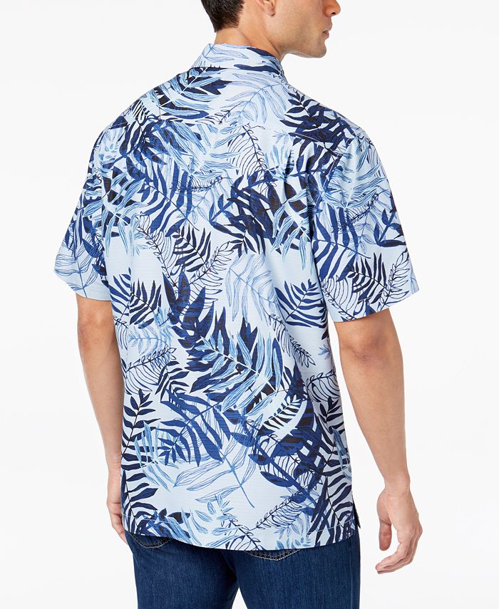 Tommy Bahama Men's Glade Tropics Botanical-Print Silk Shirt - Macy's
