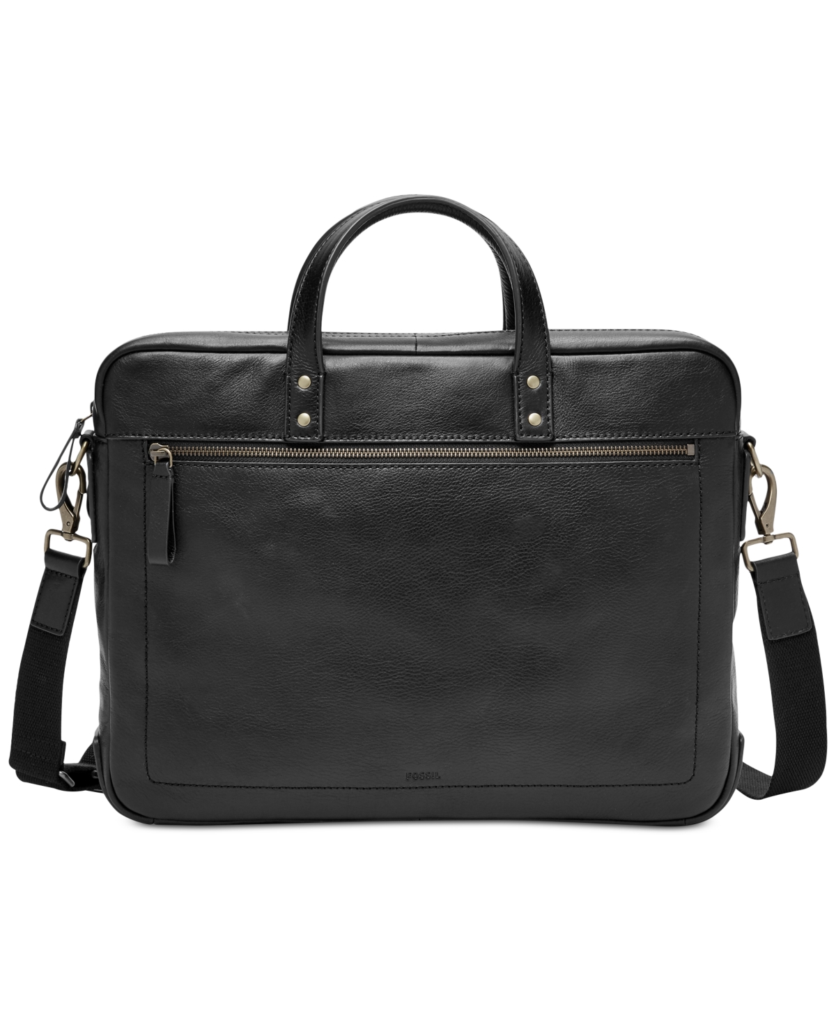 UPC 762346343530 product image for Fossil Men's Haskell Leather Briefcase | upcitemdb.com