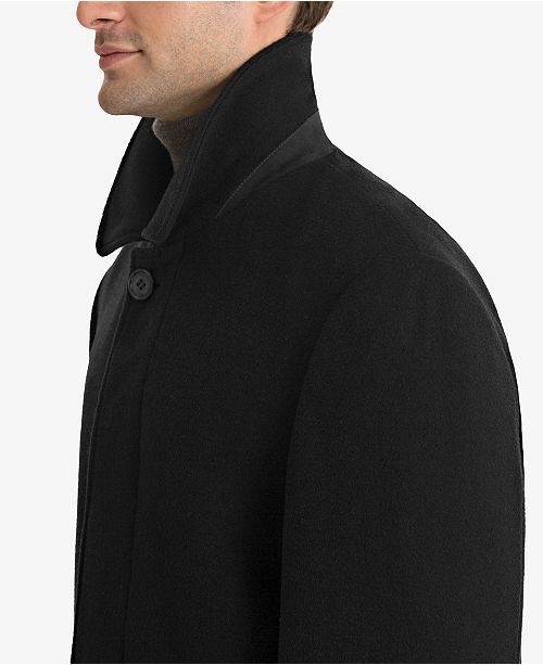 Lauren Ralph Lauren Jake Solid Wool-Blend Overcoat - Coats & Jackets ...