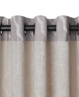 Medalia Geometric Window Curtain Panel