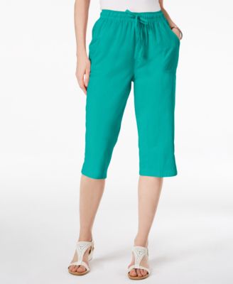 cotton capri pants