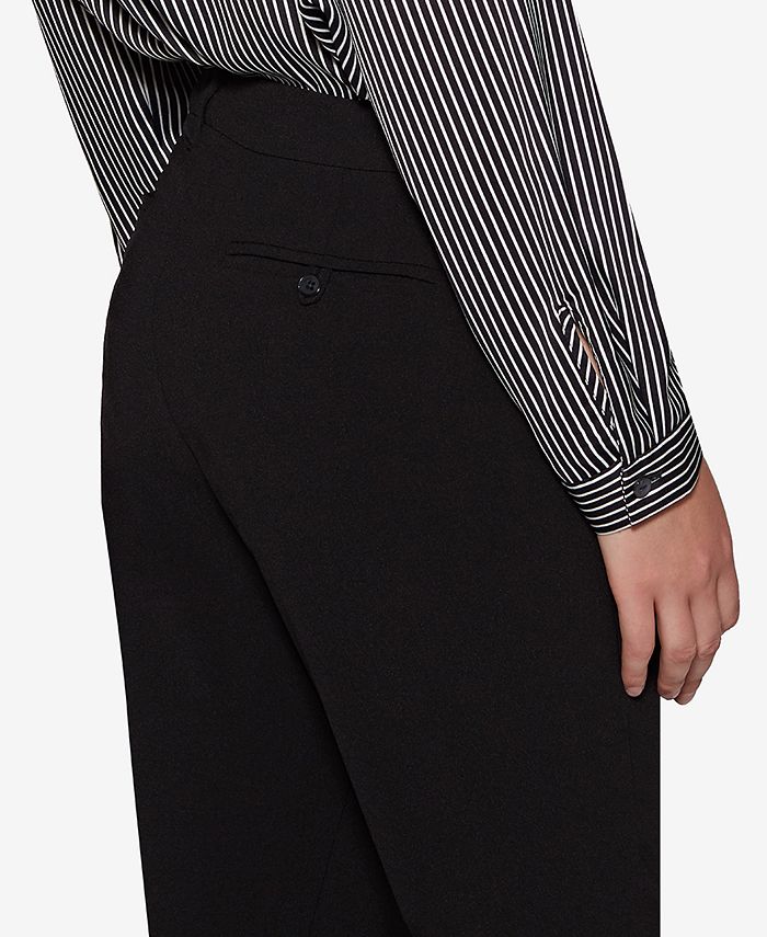 Avec Les Filles Tapered Cropped Trousers - Macy's
