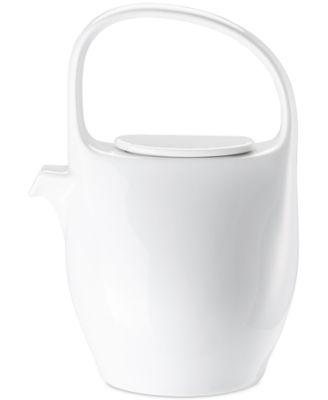 Junto White Teapot 