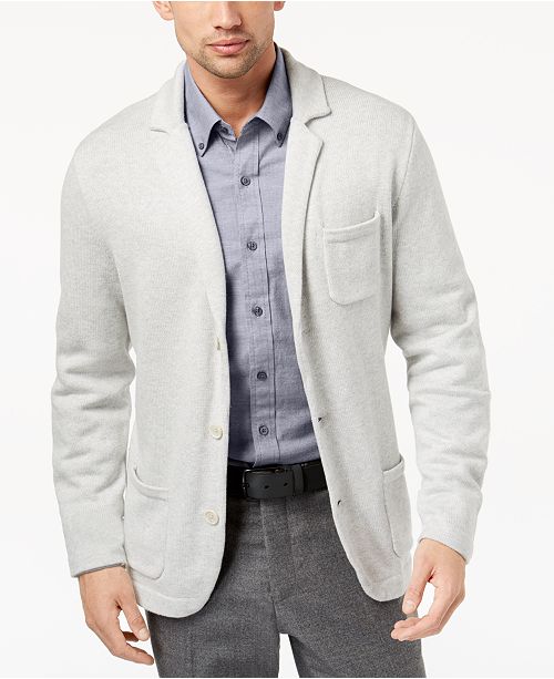 Club Room Men S Knit Blazer Created For Macy S Reviews