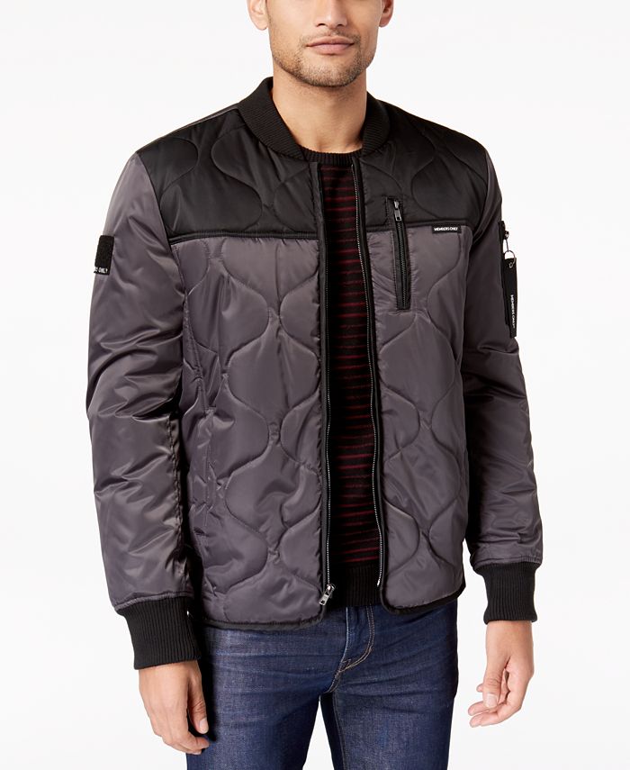 Member's Only Members Only Men's Colorblocked Quilted Bomber Jacket ...