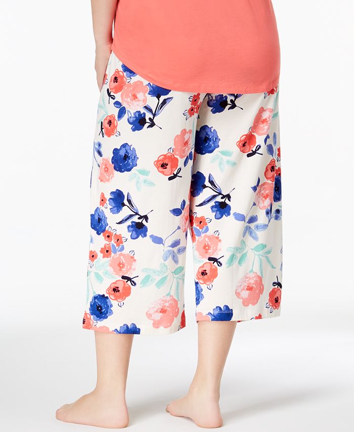 Hue Plus Size Printed Pajama Pants Macy's