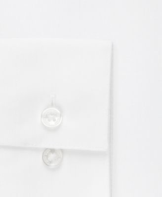 Men's Non-Iron Performance Herringbone Dress Shirt, Classic & Slim Fit