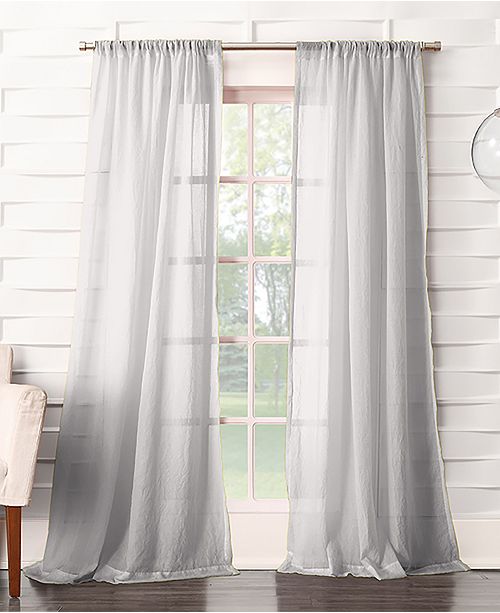 Lichtenberg No 918 Silvia Semi Crushed Sheer Rod Pocket 50 X 63