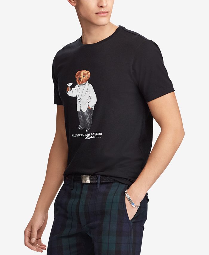 Polo Ralph Men's Polo Bear T-Shirt - Macy's