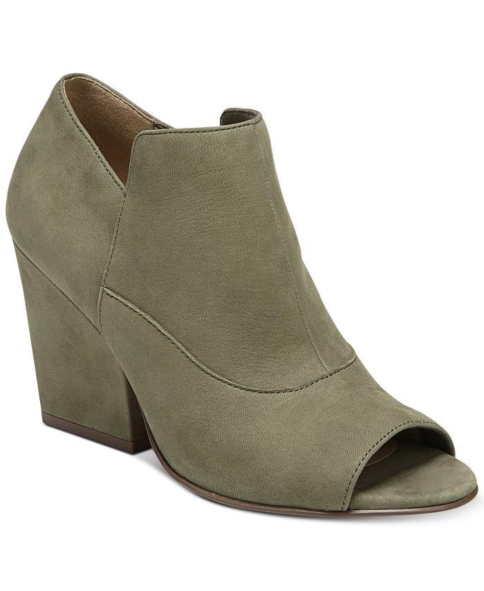 Naturalizer peep online toe booties