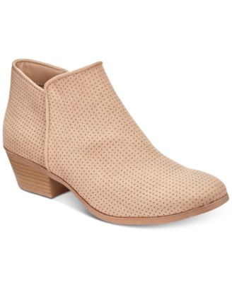 perforated booties