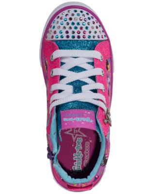 ♡ぁゅ♡ Skechers Little Girls' Twinkle Breeze 2.0 - Emoji Magic