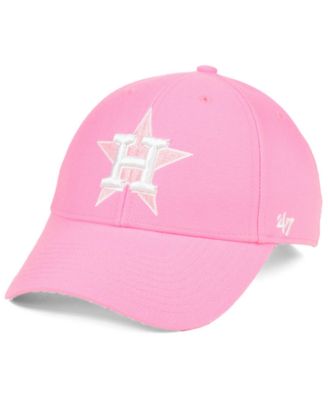pink astros hat