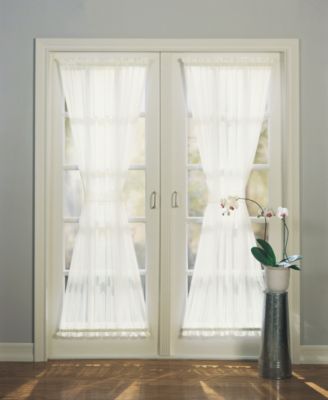 Sheer Voile Door Curtain Panel Collection