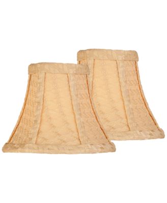 Lite Source - Set of 2 Clip-on 6" Chandelier Shades
