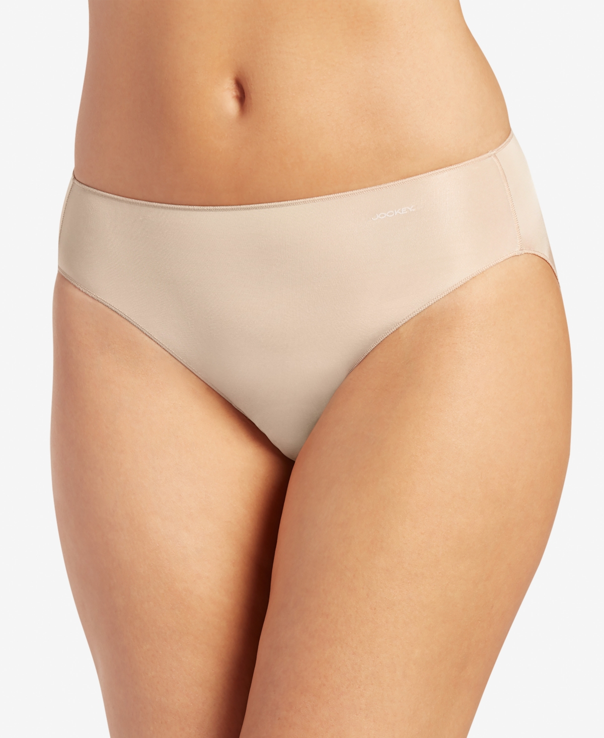 Shop Jockey Women's No Panty Line Promise Bikini Underwear 1370 In Placid Palms Coral