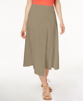 macy's khaki skirt