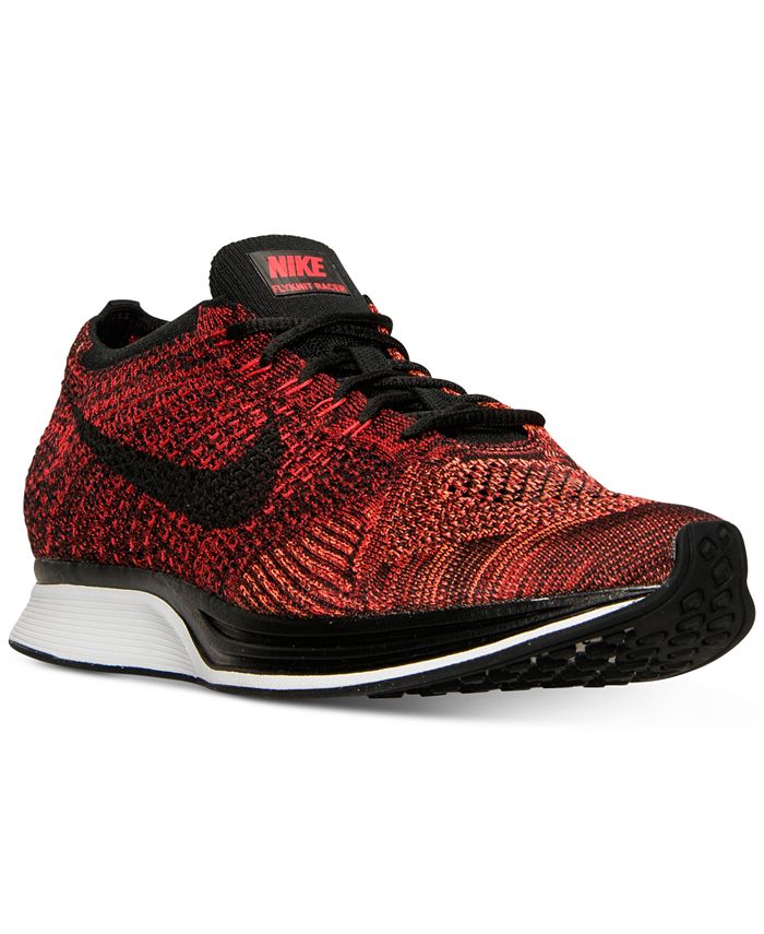 unisex nike flyknit racer running shoes