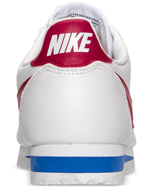 Nike Women S Classic Cortez Leather Casual Sneakers From Finish