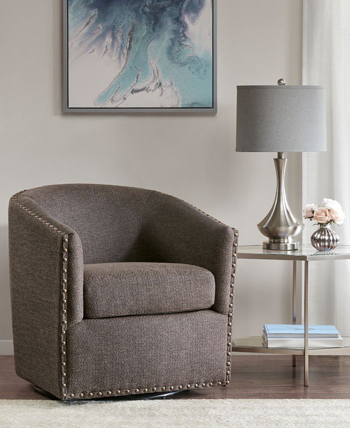 Madison Park Arman Swivel Chair Macy's