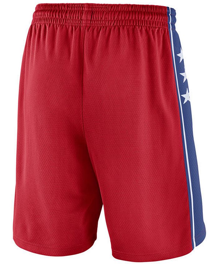 Nike Men's Philadelphia 76ers Statement Swingman Shorts - Macy's