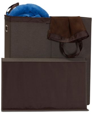 Collapsible Double Laundry Hamper Sorter