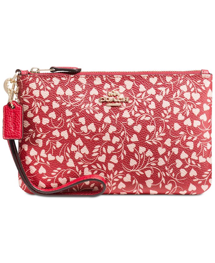 Coach wristlet macys deals