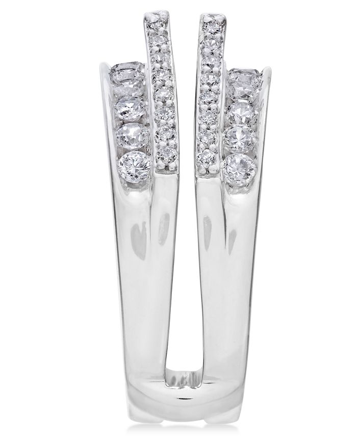 Macy's Diamond Enhancer Ring Guard (1 ct. t.w.) in 14k White Gold Macy's