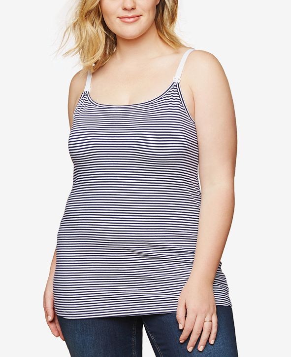 Motherhood Maternity Plus Size Nursing Camisole & Reviews Maternity