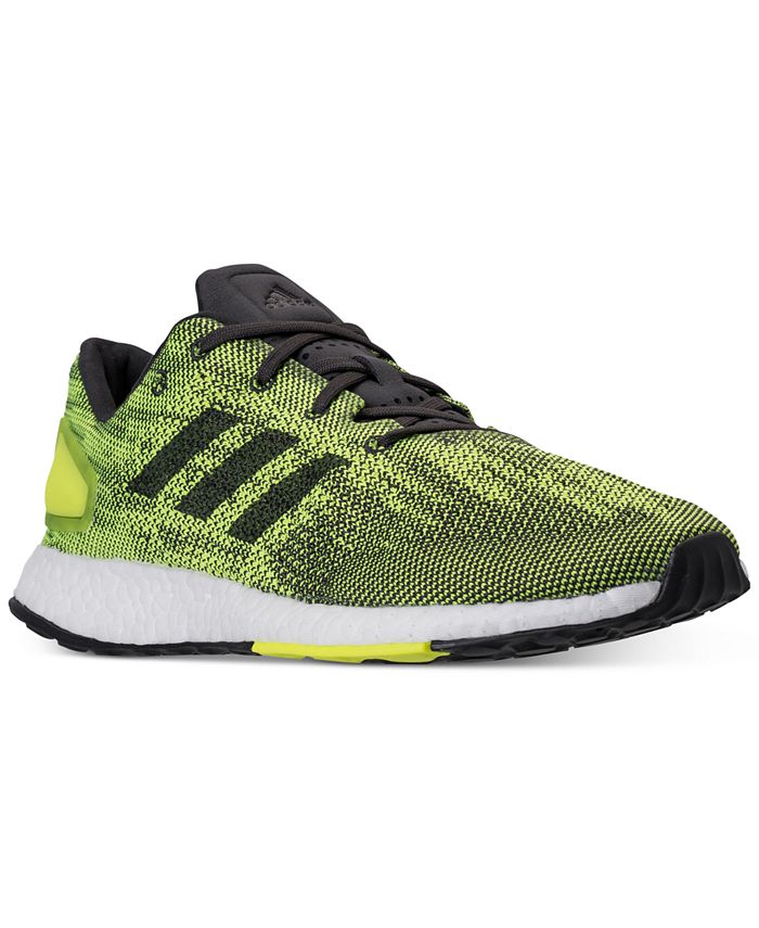 adidas Men's PureBOOST DPR Running Sneakers from Finish Line - Macy's