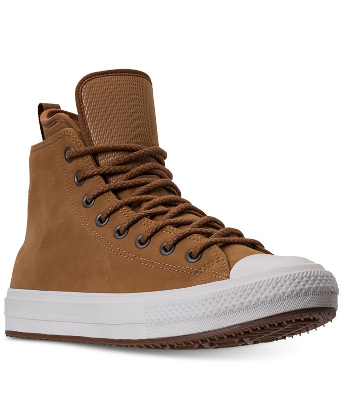 amante argumento Tiza Converse Men's Chuck Taylor All Star Waterproof Boot Nubuck Hi Casual  Sneakers from Finish Line - Macy's