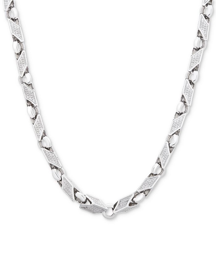 Macy's - Men's Link Chain in Sterling Silver