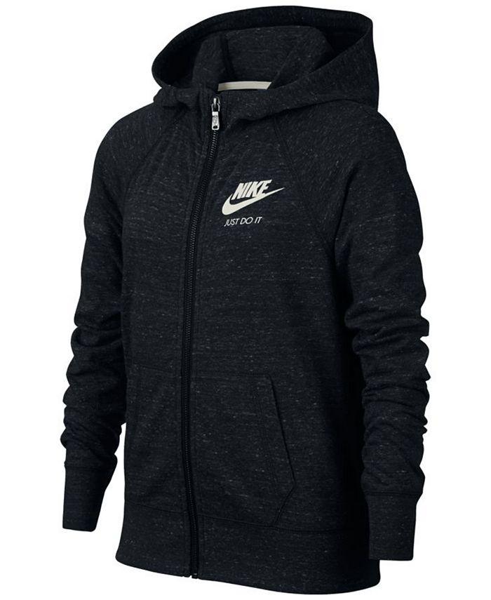 Nike Sportswear Zip-Up Hoodie, Big Girls - Macy's