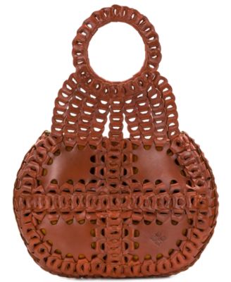 Pisticci Chainlink Leather Shoulder Bag