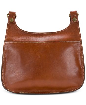 Patricia Nash London Smooth Leather Saddle Bag - Macy's