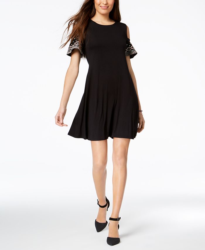 Macy's cold sales shoulder dresses