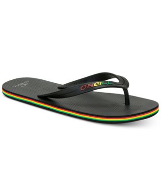 oneill mens flip flops