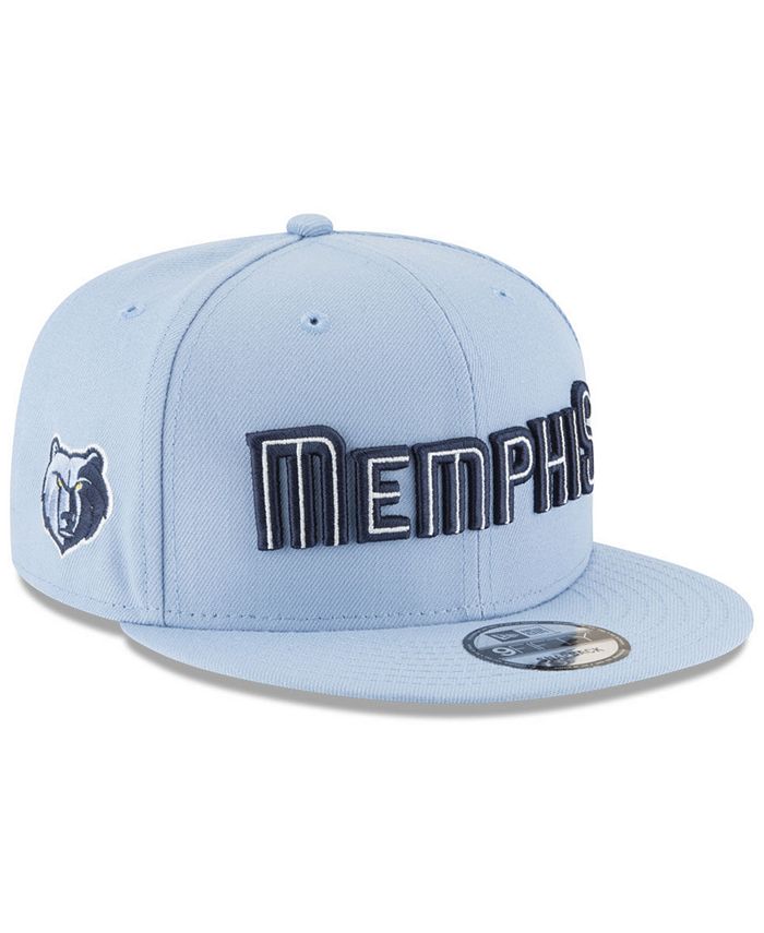 Men's Memphis Grizzlies New Era Light Blue Jersey Hook Statement