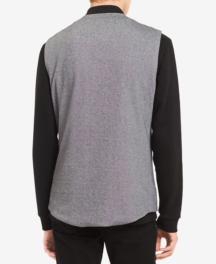 Calvin Klein Men's ClassicFit Piqué FullZip Vest Macy's