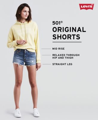 Levi's Limited 501® Original Fit Cotton Denim Shorts, Created for Macy's