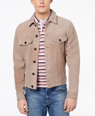 tommy hilfiger suede jacket