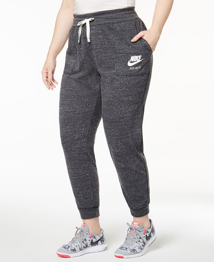 Nike Plus Size Sportswear Gym Vintage Pants - Macy's