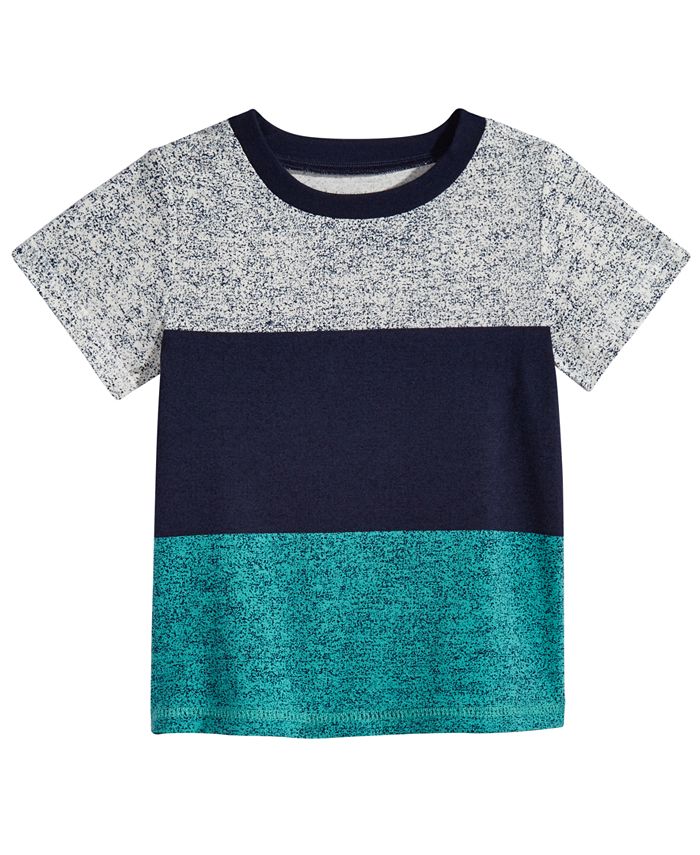 First Impressions Colorblocked T-Shirt, Baby Boys, Created for Macy's ...
